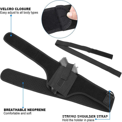 Funda Táctica Oculta para Axila en Neopreno - Image 5