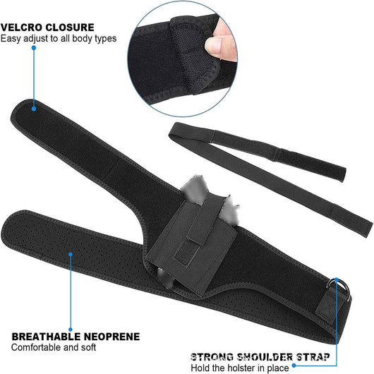 Funda Táctica Oculta para Axila en Neopreno - Image 5