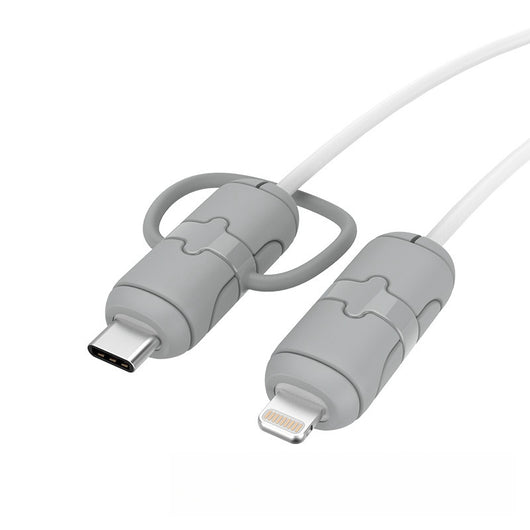 Cable de Datos Multiespecificación con Funda Protectora de Silicona y Correa de Almacenamiento - Image 12