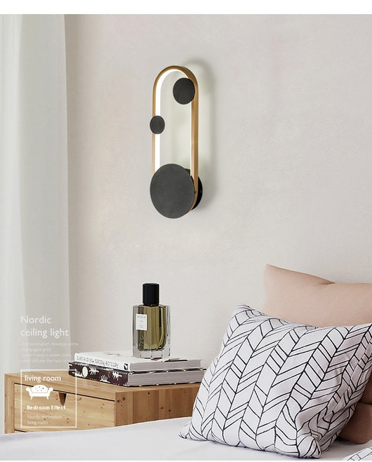 Lámpara de Pared Estilo Nórdico para Dormitorio y Sala de Estar - Image 23
