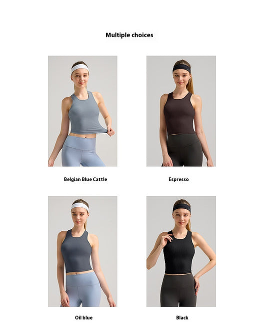 Chaleco Deportivo para Mujer con Protector de Pecho y Cintura Transpirable - Image 11