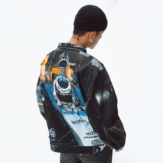 Chaqueta Casual Estampada con Cierre para Hombre y Mujer - Image 5