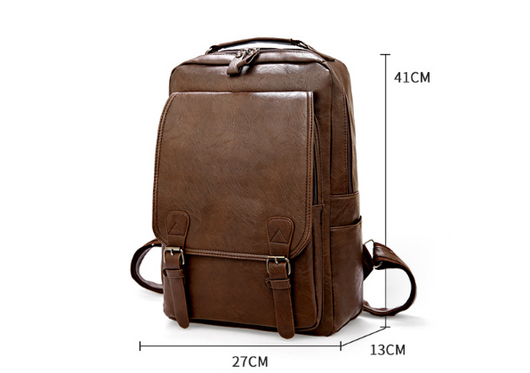 Mochila de Cuero PU Grande para Hombre - Image 11