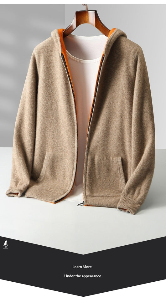 Chaqueta Tejida para Hombre con Bloques de Color - Image 15