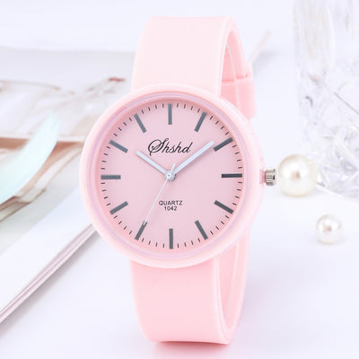 Reloj de Cuarzo Impermeable para Mujer con Diseño Jelly - Image 8