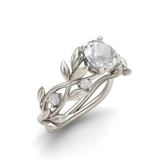 Anillo de Compromiso Princesa con Zirconia - Diseño Europeo y Americano - Image 10