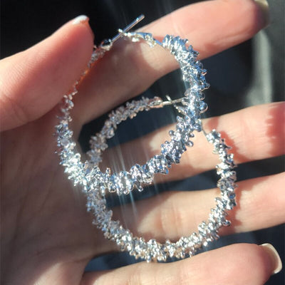 Aretes de Perla Redonda Dorados para Mujer - Image 3