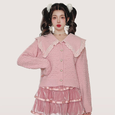 Cardigan Encaje Suave Navideño para Mujer - Image 7