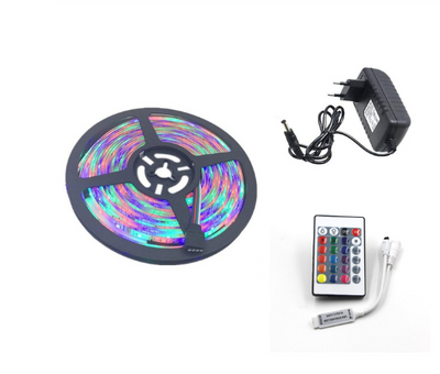 Kit Controlador LED RGB 300 Luces IP65 con Control Remoto 44 Teclas - Image 12