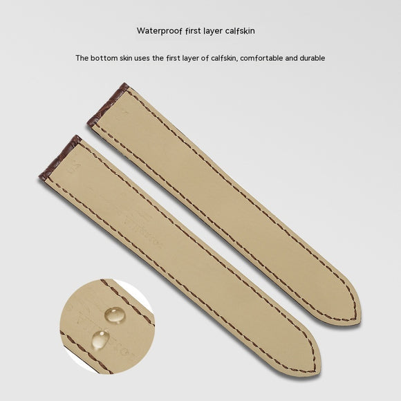 Correa de Reloj en Cuero Genuino para Hombre - Pack Doble