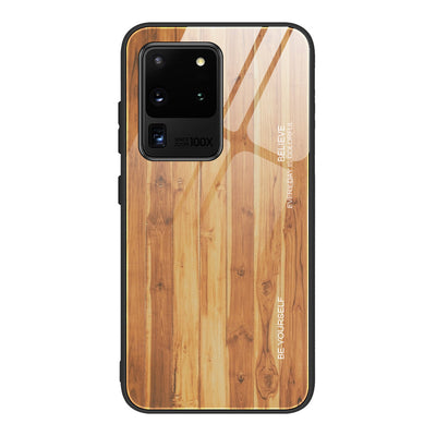 Funda para teléfono de vidrio templado con efecto madera - Image 4