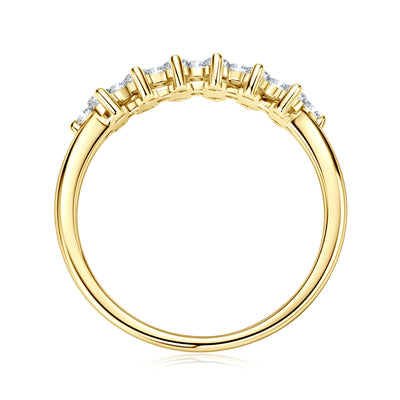 Anillo de Plata Esterlina S925 con Moissanita - Diseño Sofisticado - Image 25