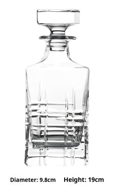 Botella de Whiskey de Cristal Grabada a Mano - Image 8