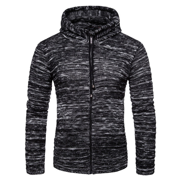 Sudadera con capucha a rayas para hombre