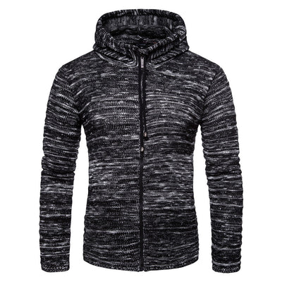 Sudadera con capucha a rayas para hombre
