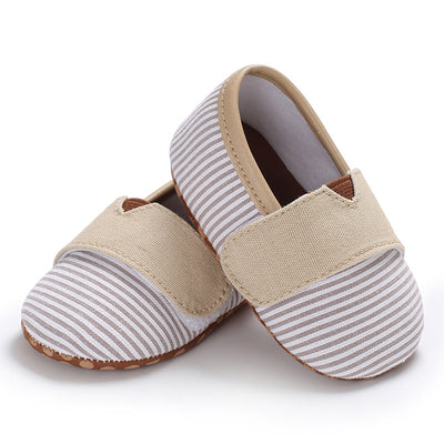 Zapatos de Bebé con Suela Blanda y Rayas - Calzado Suave para Primeros Pasos - Image 3