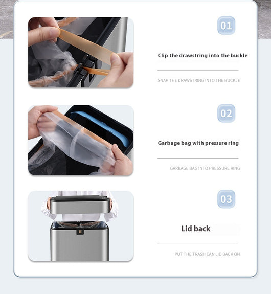 Basurero Inteligente Automático de Gran Capacidad con Sensor Infrarrojo - Image 31