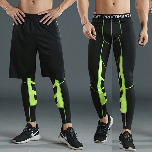 Mallas Deportivas para Hombre - Leggings Compresión para Correr y Gimnasio