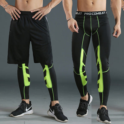 Mallas Deportivas para Hombre - Leggings Compresión para Correr y Gimnasio