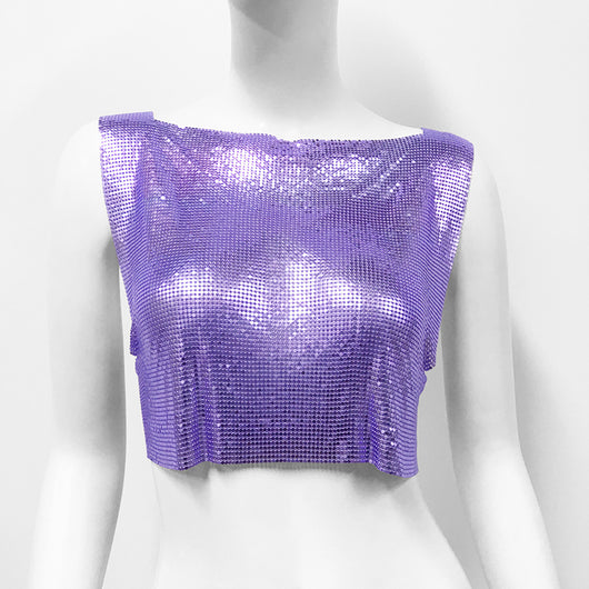 Top Brillante con Lentejuelas Metálicas - Estilo Dulce y Picante - Image 9