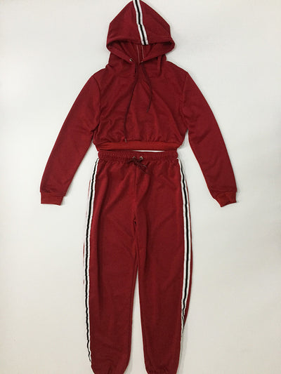 Conjunto Deportivo de Algodón con Sudadera Capucha y Pantalón Recto - Personalizable con Logo - Image 9