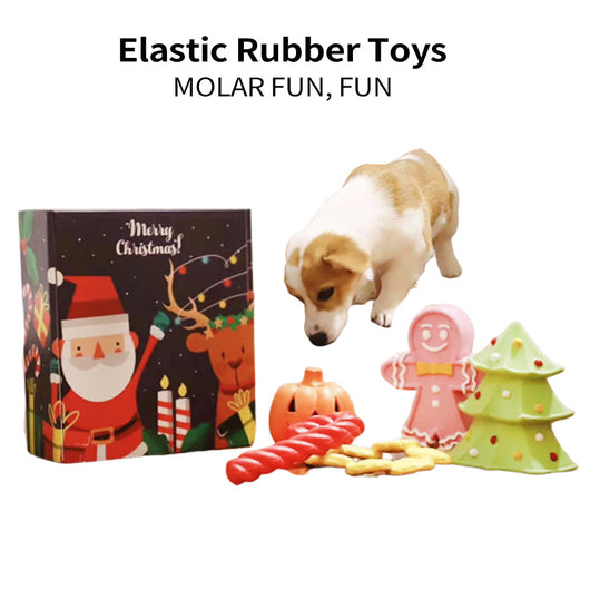 Juguete Navideño Resistente para Perros - Goma Segura - Image 44