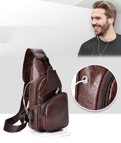 Mochila Antirrobo con Carga USB para Hombre - Bolso Retro de Viaje y Deporte - Image 13