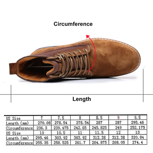 Botas Martin de Cuero Premium para Hombre Ark Bird - Caña Alta - Image 8