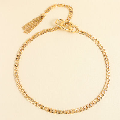 Cinturón de Cadena Metálica con Flecos para Jeans y Faldas - Image 4