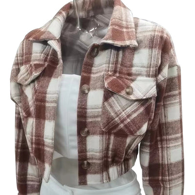 Camisa de Cuadros en Lana para Mujer - Image 5