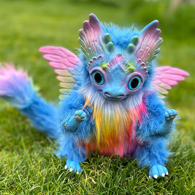 Dragón Volador de Fantasía - Muñeco Articulado Premium
