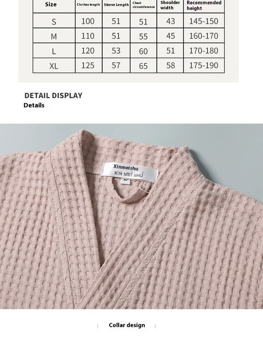 Bata de Baño Larga Unisex - Cómoda y Versátil - Image 12