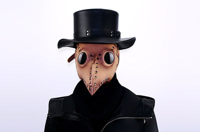 Máscara Steampunk Plague Doctor para Fiestas de Halloween - Image 11