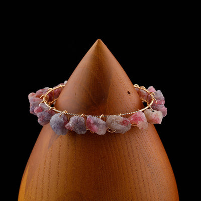 Pulsera Reiki para Mujer con Cuarzo Rosa y Citrina - Image 40