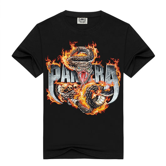 Playera Casual Estampada de Algodón Manga Corta - Image 4