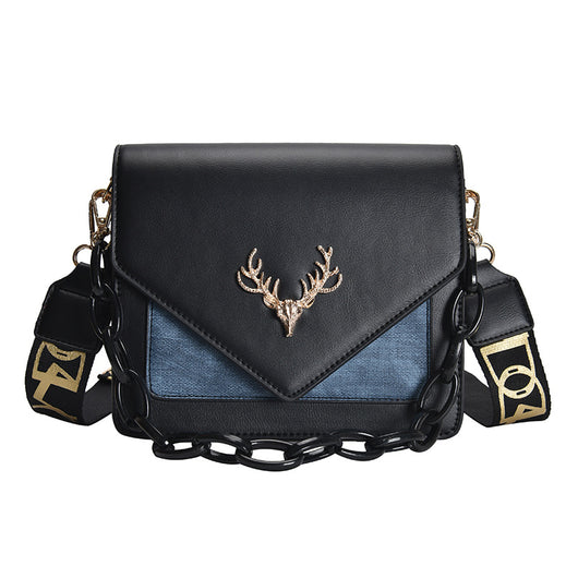 Bolsa Mensajera Estilo Venado con Detalle en Hombro - Image 3