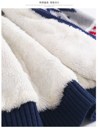 Sudadera Deportiva Coreana con Cierre para Niños - Forro Polar Manga Larga - Image 15