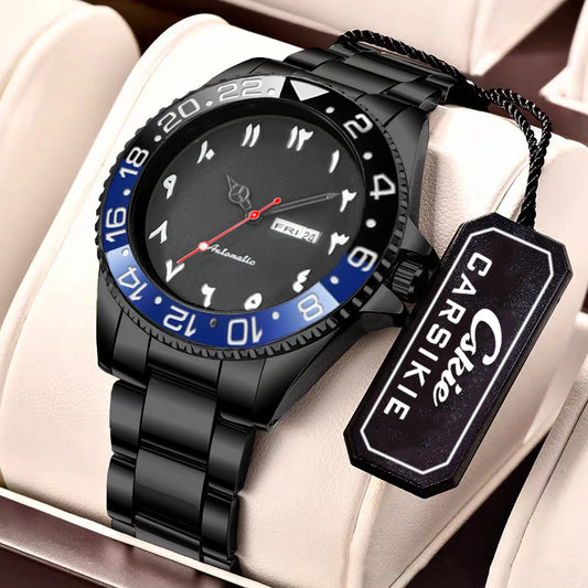 Reloj Mecánico Deportivo para Hombre con Esfera Luminosa, Calendario y Resistencia al Agua