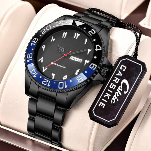 Reloj Mecánico Deportivo para Hombre con Esfera Luminosa, Calendario y Resistencia al Agua