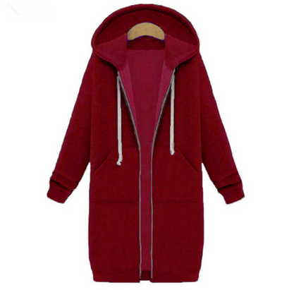 Abrigo Sudadera Térmica con Capucha para Mujer - Tela Gruesa de Invierno - Image 13