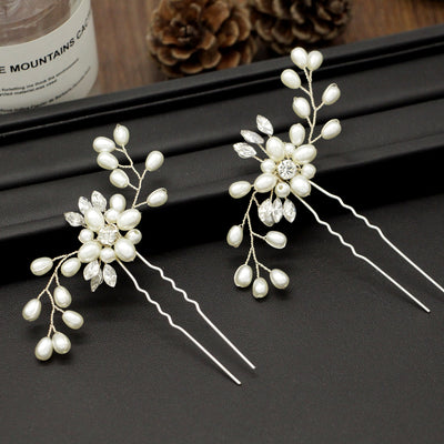 Pasador de Novia Coreano Hecho a Mano con Perlas y Cristales - Accesorio Nupcial Premium - Image 8