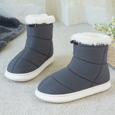 Pantuflas Altas de Algodón con Relleno de Plumón para Hombre y Mujer - Image 4