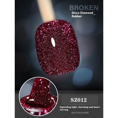Esmalte de Uñas Diamante Disco 18 Colores - Brillo Súper Intenso - Image 16