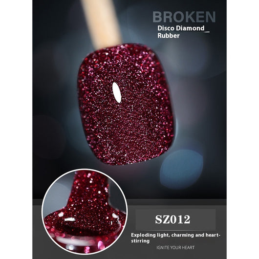 Esmalte de Uñas Diamante Disco 18 Colores - Brillo Súper Intenso - Image 16