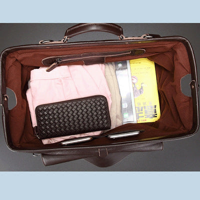 Maletín de Cuero Genuino para Viajes de Negocios - Image 10