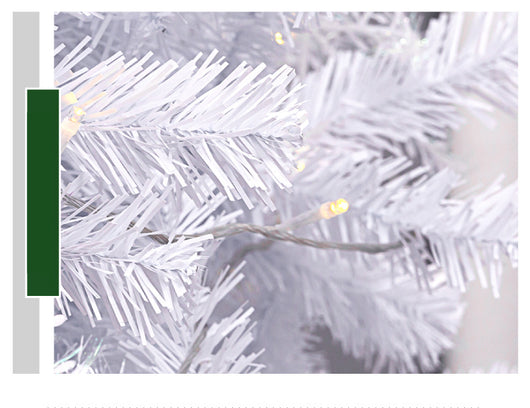 Árbol de Navidad Blanco Lujo Crypto 1.5-1.8m - Decoración Navideña Premium - Image 3