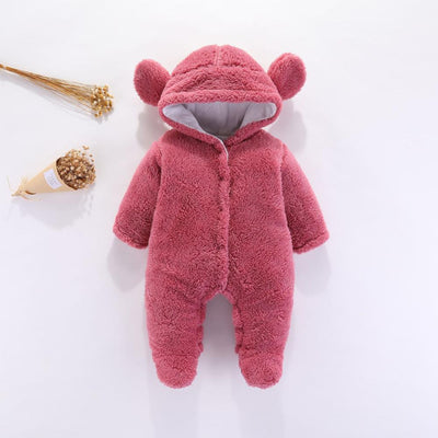 Pijama Jumpsuit de Algodón Velvet para Bebé - Ropa de Gateo Suave - Image 16