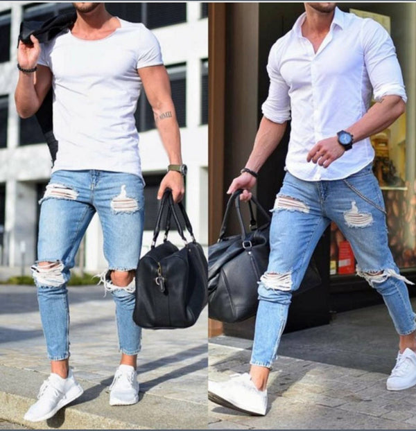 Jeans Europeos y Americanos de Estilo Clásico