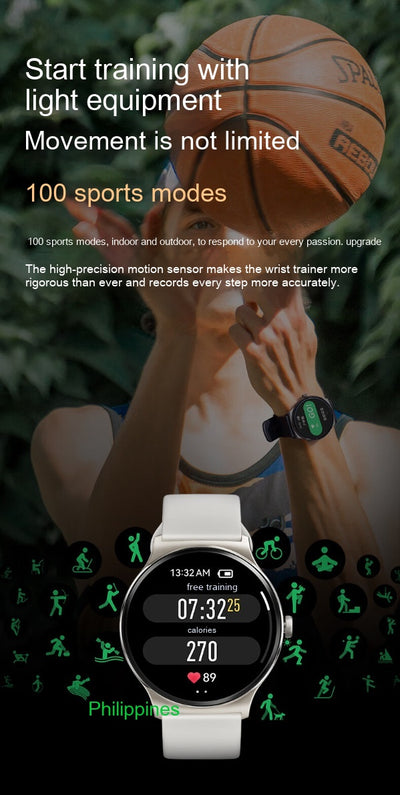 Reloj Inteligente Deportivo Multifuncional IP68 Resistente al Agua y Polvo - Image 19
