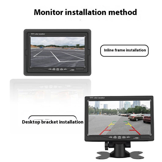 Monitor para Auto 7 Pulgadas - Pantalla Reversible HD - Image 3
